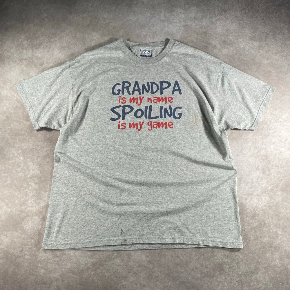 90’s Y2K Grandpa Humor Spoiling Father Men’s XL T-shirt